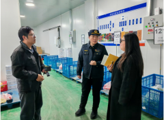 指导企业利用食物平安逃溯